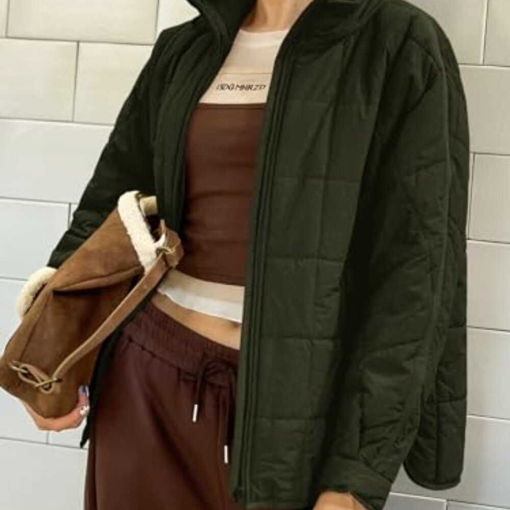 Oversized Lightweight Down Puffer Jacket Packable… - image 4